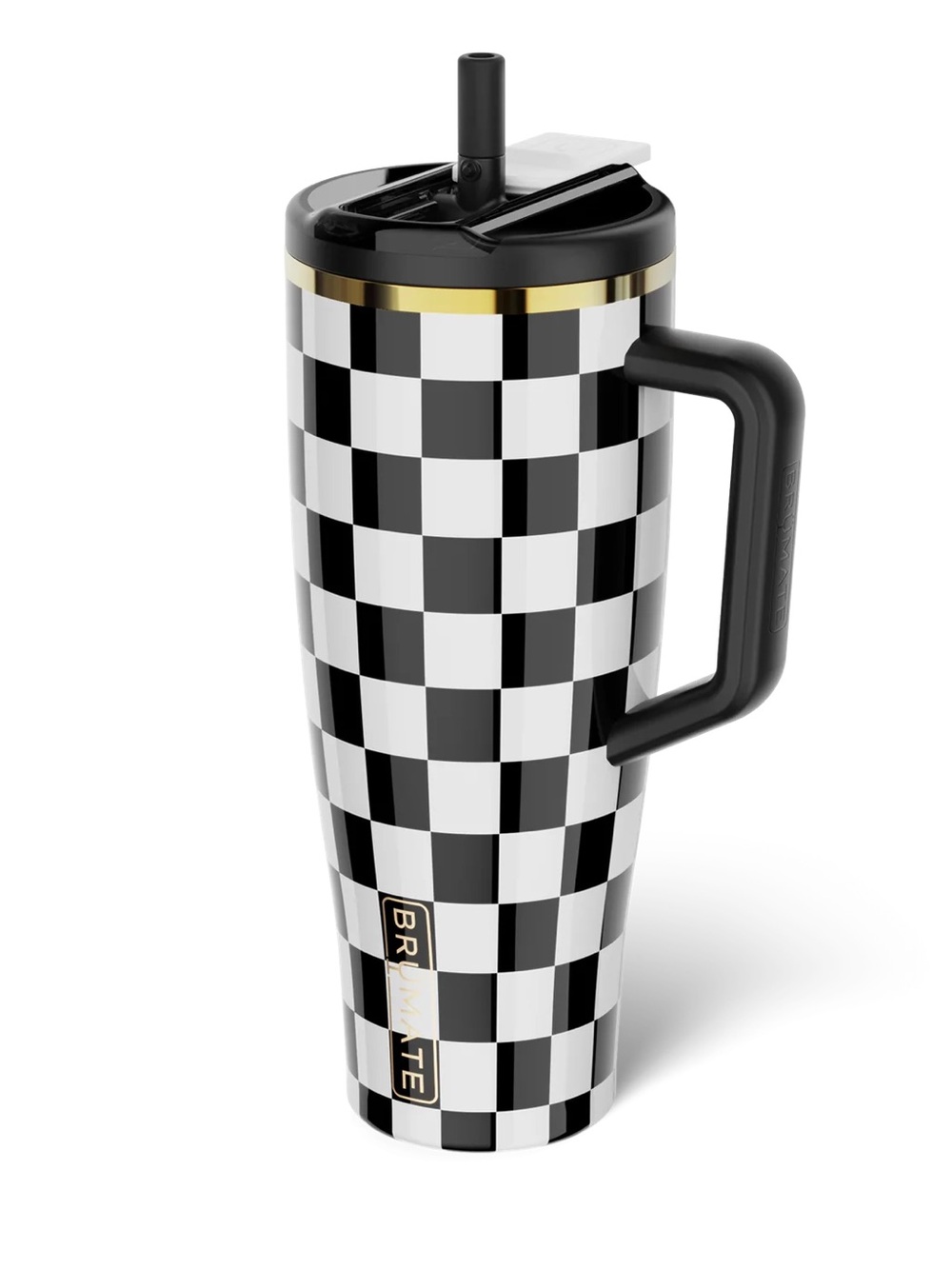 Brümate Era Flip 40oz Black & White Anniversary Checker NWOT - Picture 4 of 4